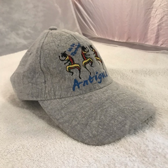 Rima for Antigua on Adjustable Grey Travel Beach  Baseball Cap - Picture 12 of 13